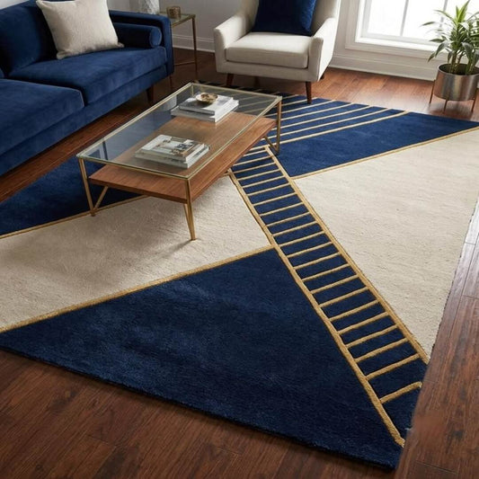 Gentle Pulse Handmade Tufted Wool Carpet