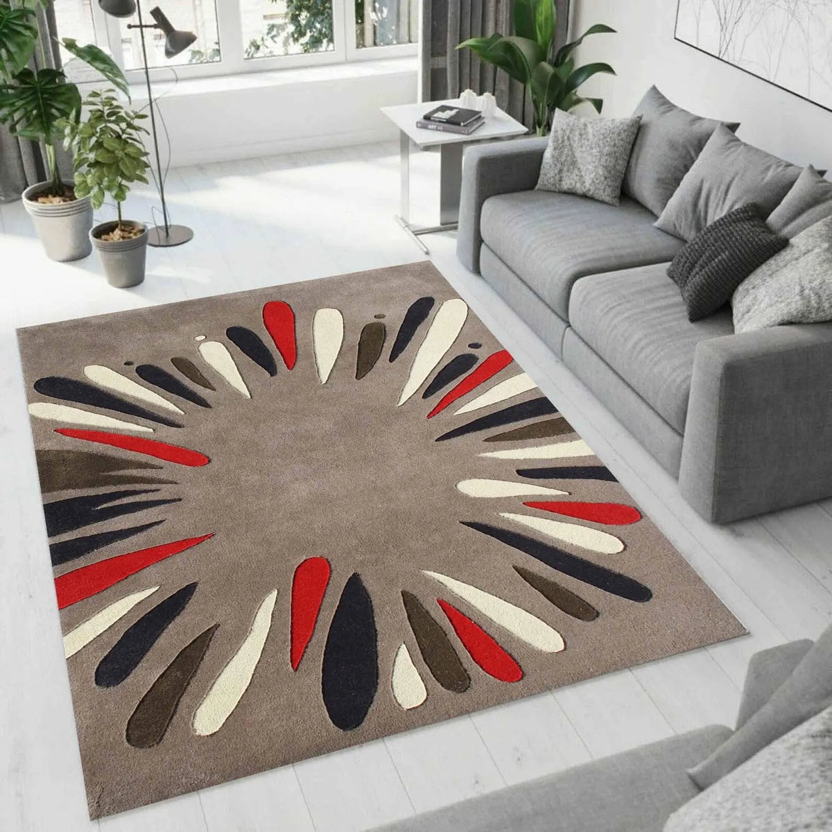 Allen Calvan Handmade Tufted Wool Carpet