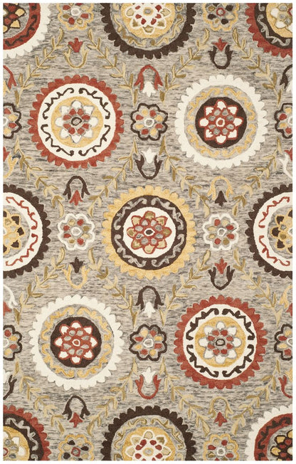 Royal Feather Handmade Tufted Wool Carpet - Headshot