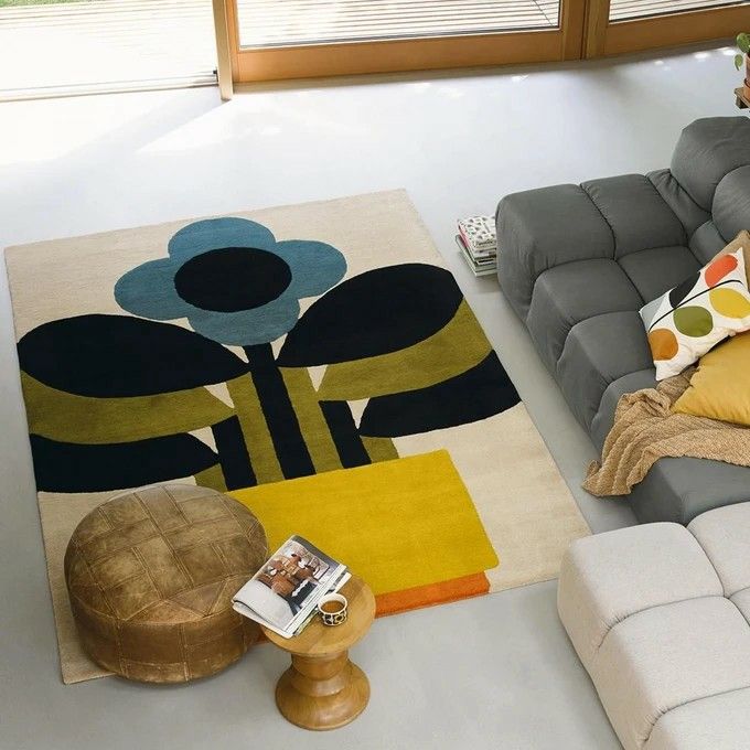 Dream Glint Handmade Tufted Wool Carpet - Floorshot