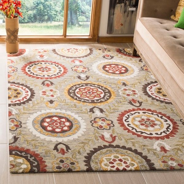 Royal Feather Handmade Tufted Wool Carpet - Floorshot
