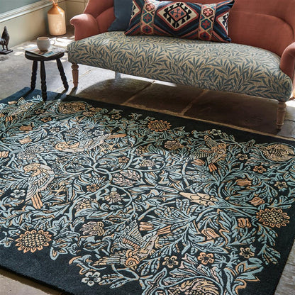 Herman Dawn Birds Handmade Tufted Wool Carpet - Floorshot