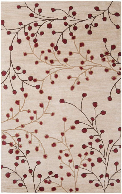 Ocean Frame Handmade Tufted Wool Carpet - Headshot