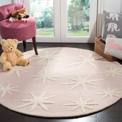 Meteor Nestle Handmade Tufted Round Wool Carpet - Floorshot