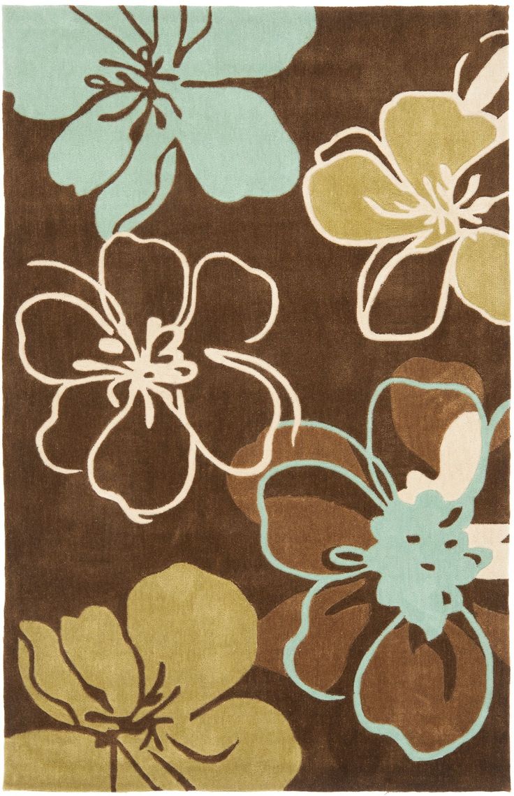 Cloudy Field Handmade Tufted Wool Carpet - Headshot