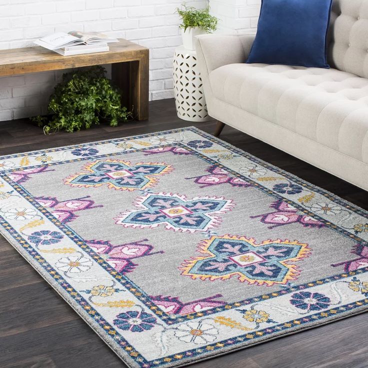 Fresh Whirl Handmade Tufted Wool Carpet - Floorshot