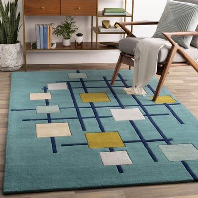 Wooden Path Handmade Tufted Wool Carpet - Floorshot