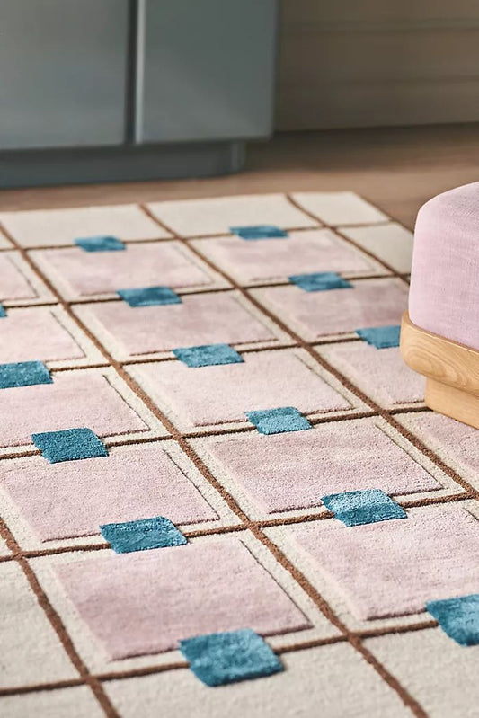 Glide Crackle Handmade Tufted Wool Carpet - Floorshot