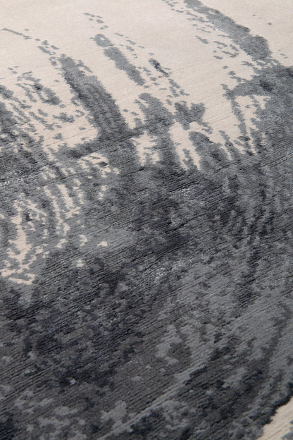 Hudson Charcoal Handmade Tufted Wool Carpet