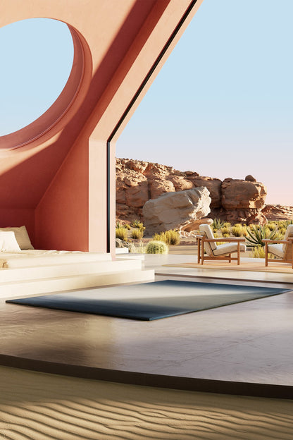 Dippy Moonlight Handmade Tufted Wool Carpet