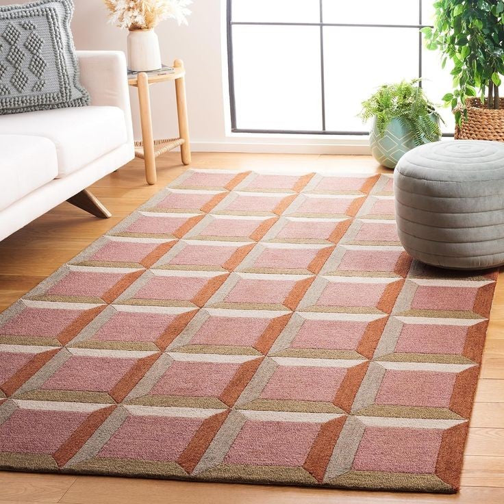 Scene Burst Handmade Tufted Wool Carpet - Floorshot