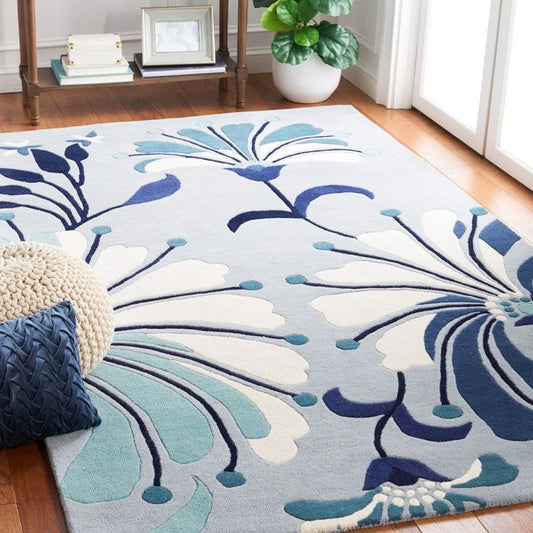 Noble Cherry Handmade Tufted Wool Carpet - Floorshot