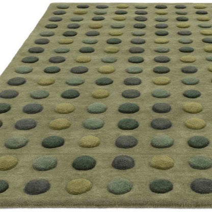 Nebula Jaiphar Handmade Tufted Wool Carpet - CloseUp