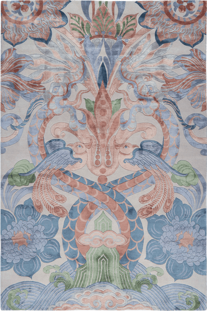 Secret Garden Handmade Tufted Wool Carpet