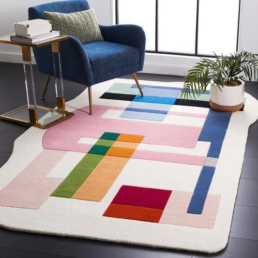 Echo Crest Handmade Tufted Wool Carpet - Floorshot