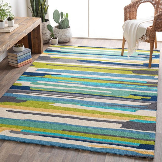 Whiff Spire Handmade Tufted Wool Carpet - Floorshot
