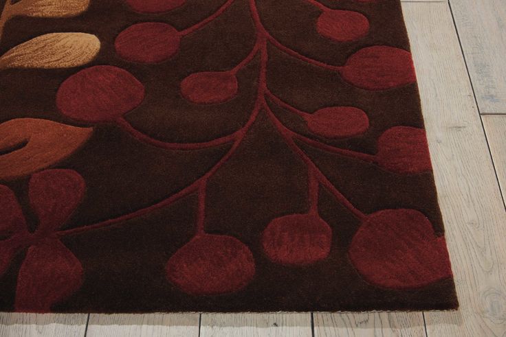 Storm Thread Handmade Tufted Wool Carpet - Corner