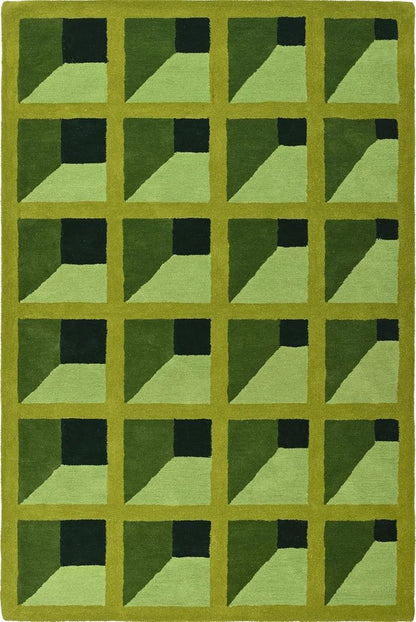 Radiant Drift Handmade Tufted Wool Carpet - Headshot