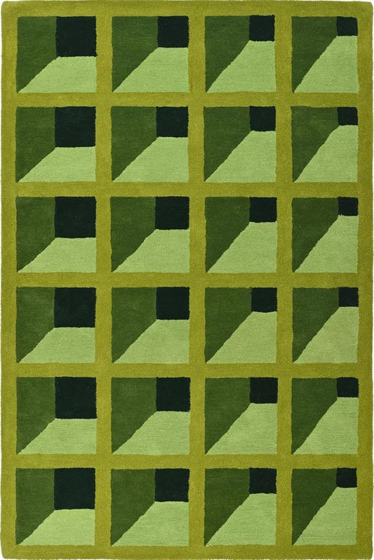 Radiant Drift Handmade Tufted Wool Carpet - Headshot