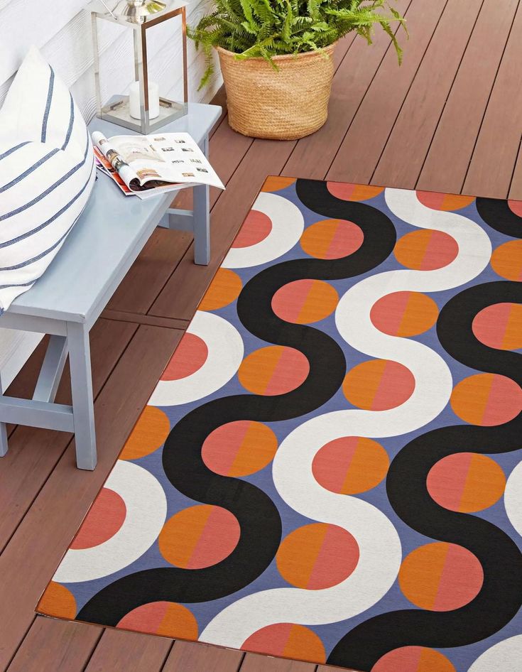 Poppins Meadow Handmade Tufted Wool Carpet - Floorshot
