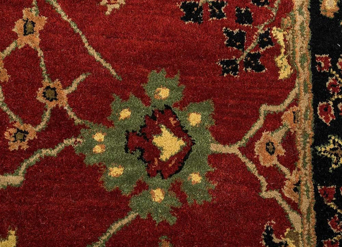Brass Horizon Handmade Tufted Wool Carpet - CloseUp