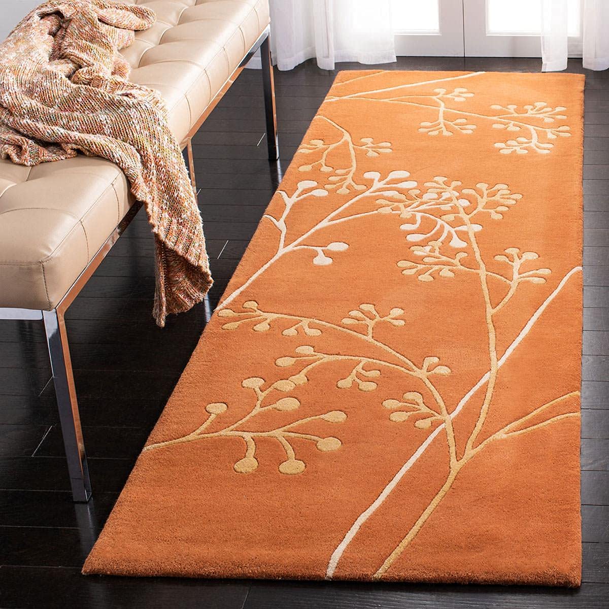 Desert Pupa Handmade Tufted Runner Wool Carpet