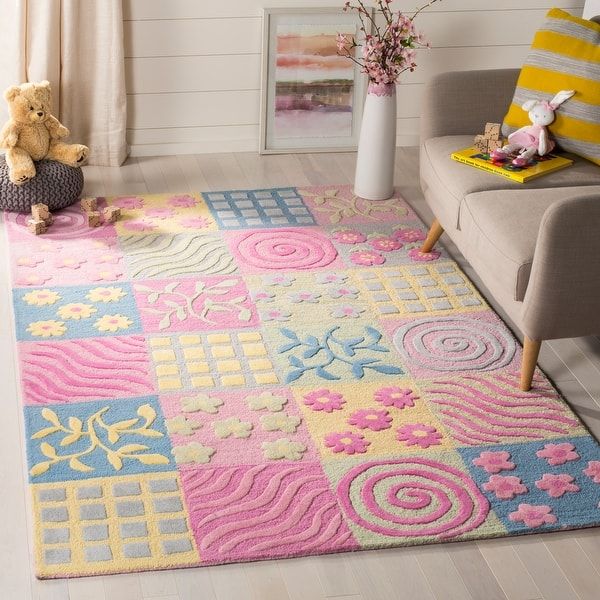 Golden Echo Handmade Tufted Wool Carpet - Floorshot