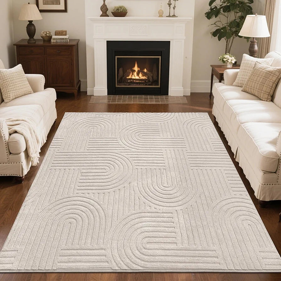 Olive Lokke Handmade Tufted Wool Carpet