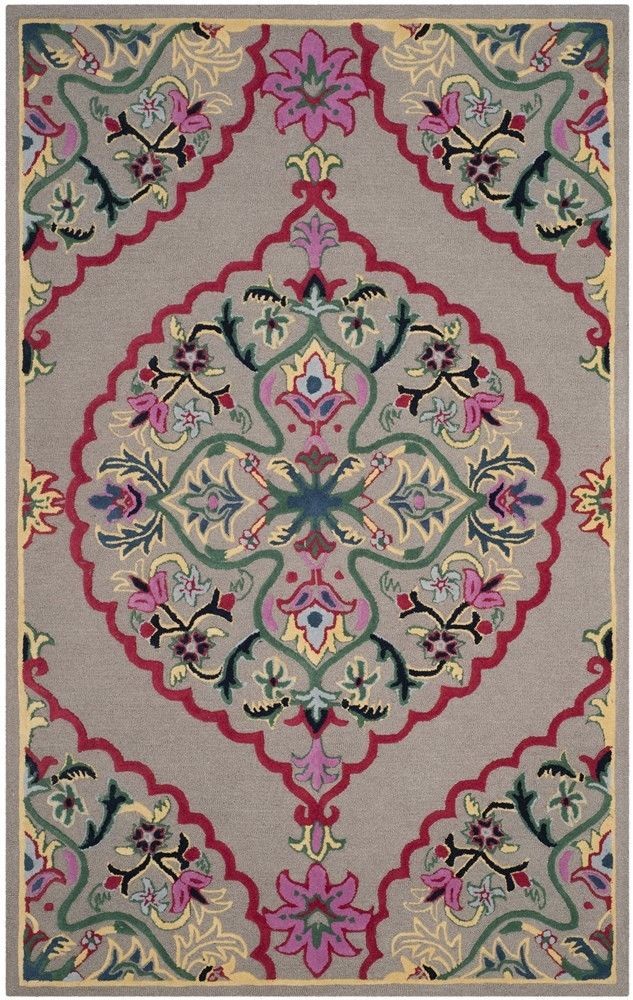 Flint Glade Handmade Tufted Wool Carpet - Headshot