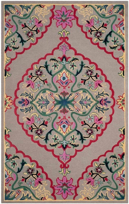 Flint Glade Handmade Tufted Wool Carpet - Headshot