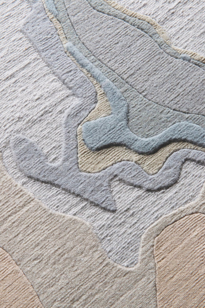 Adam Hunter Handmade Tufted Wool Carpet - CloseUp