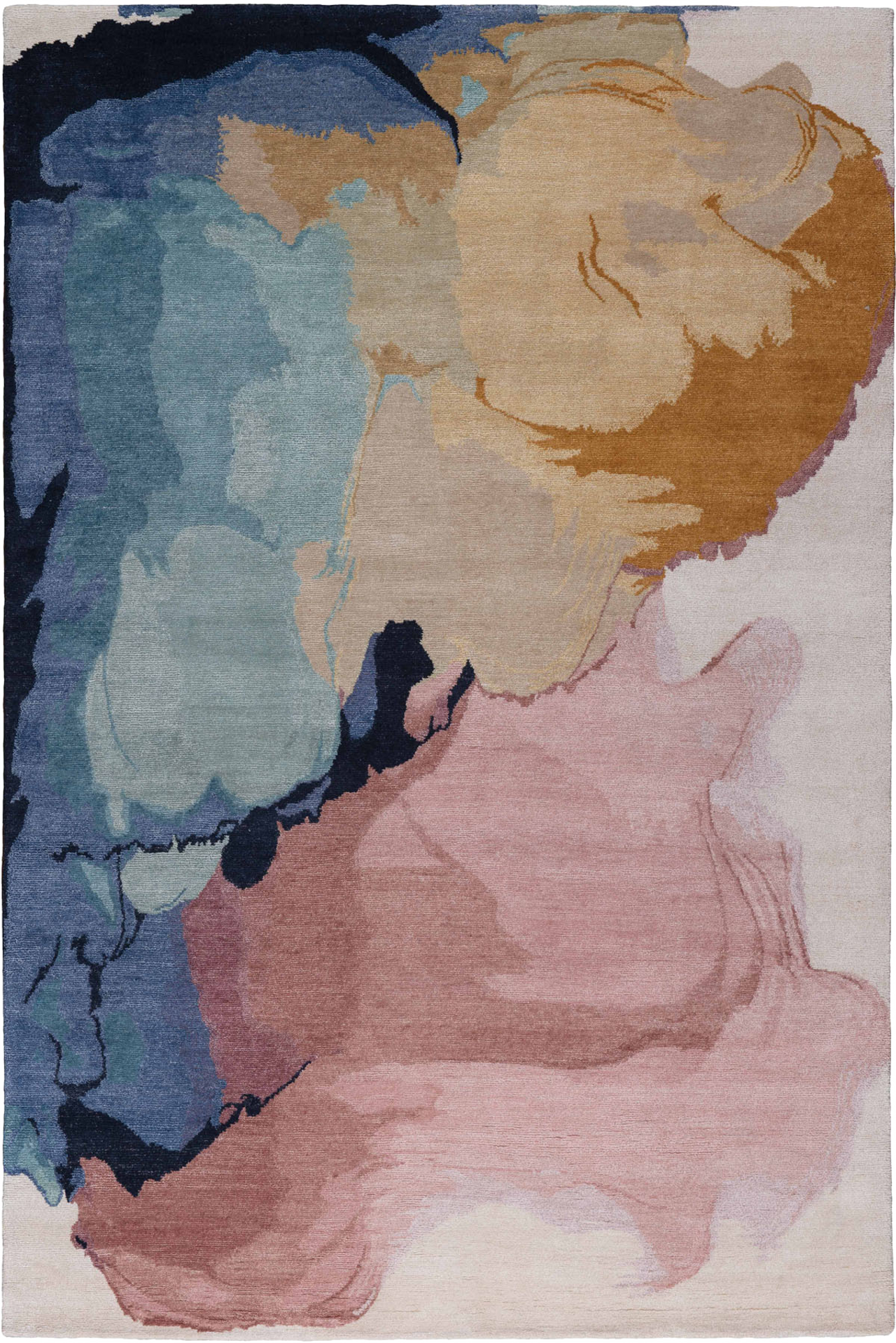 Caldera Dusk Handmade Tufted Wool Carpet - Headshot