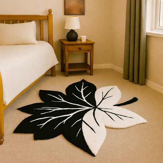 Culprit Tupus Handmade Tufted Irregular Shaped Wool Carpet