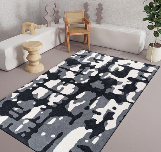 Flame Dawn Handmade Tufted Wool Carpet - Floorshot 