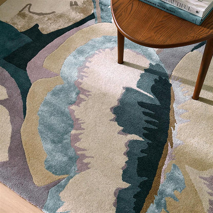 Urban Cruiser Handmade Tufted Wool Carpet - CloseUp