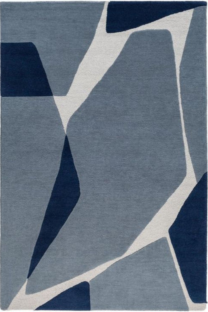 Amber Bloom Handmade Tufted Wool Carpet - Headshot