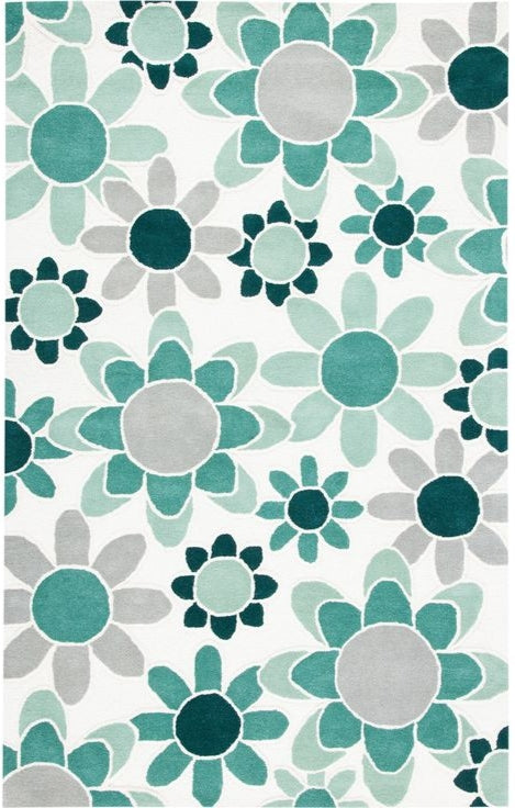 Silken Tinge Handmade Tufted Wool Carpet - Headshot