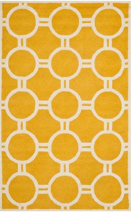 Blush Drop Handmade Tufted Wool Carpet - Headshot