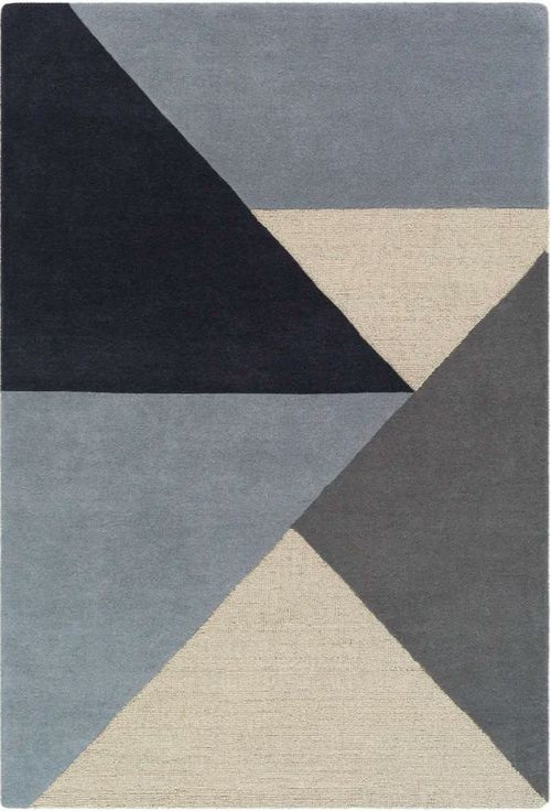 Rustic Shade Handmade Tufted Wool Carpet - Headshot