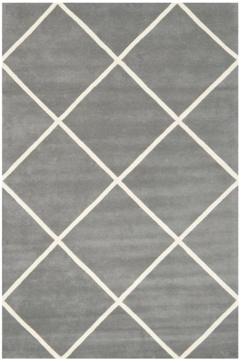 Sunset Looplet Handmade Tufted Wool Carpet - Headshot