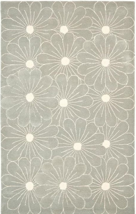 Jade Stone Handmade Tufted Wool Carpet - Headshot