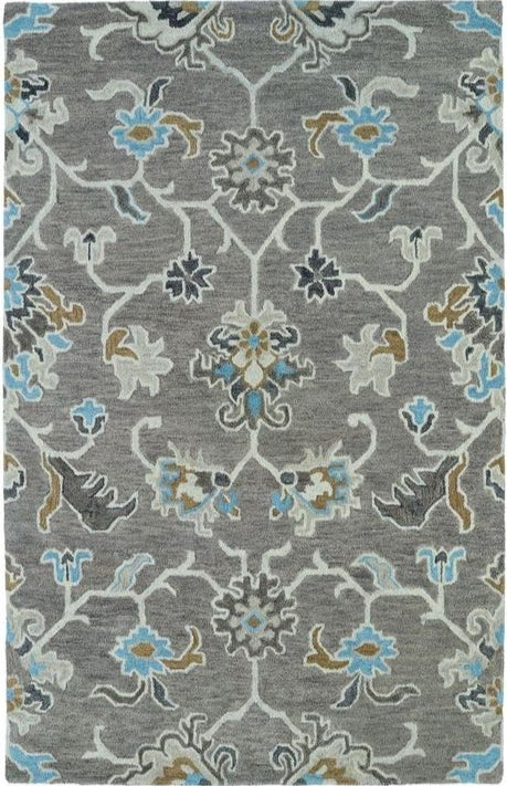 Serene Bark Handmade Tufted Wool Carpet - Headshot