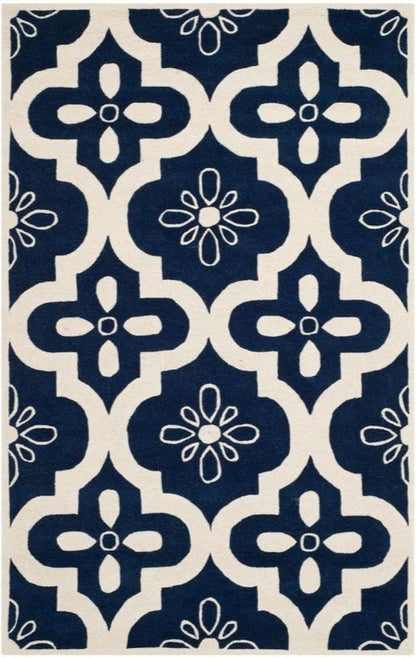 Bamboo Shine Handmade Tufted Wool Carpet - Headshot