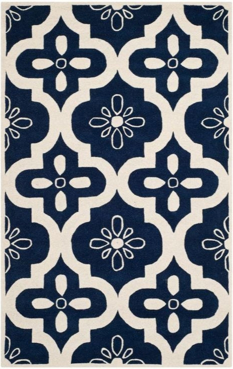 Bamboo Shine Handmade Tufted Wool Carpet - Headshot