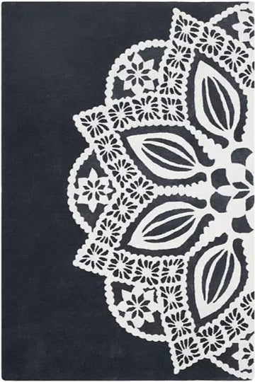 Sienna Beam Handmade Tufted Wool Carpet - Headshot