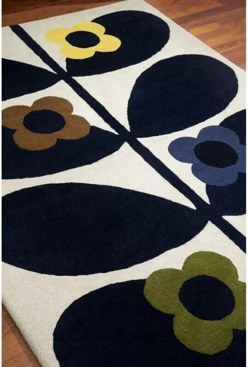 Sage Cloud Handmade Tufted Wool Carpet - Floorshot