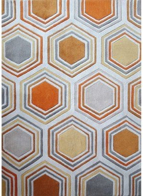 Subtle Speckle Handmade Tufted Wool Carpet - Headshot