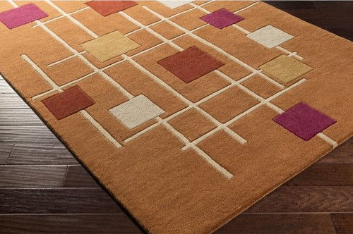 Foggy Trail Handmade Tufted Wool Carpet - Floorshot