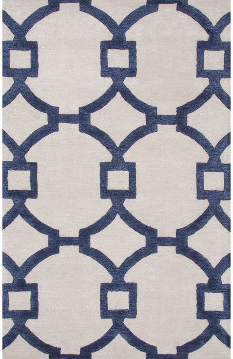 Tidal Reach Handmade Tufted Wool Carpet - Headshot