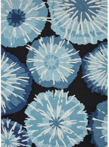 Snowy Crest Handmade Tufted Wool Carpet - Headshot